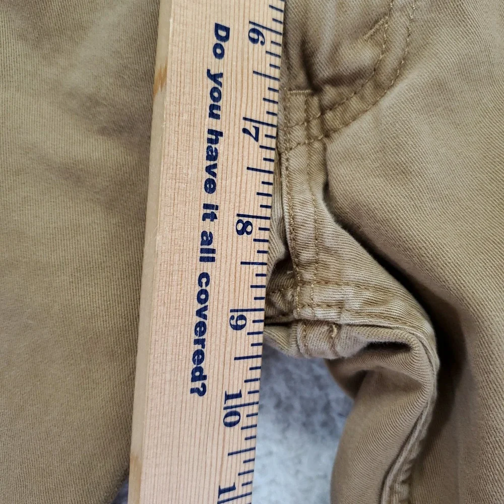 Levis 514 Straight Fit Khaki Tan Cotton Twill Pants Mens 32x32 00514-0531